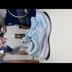 Mint Green Asics Running Shoes